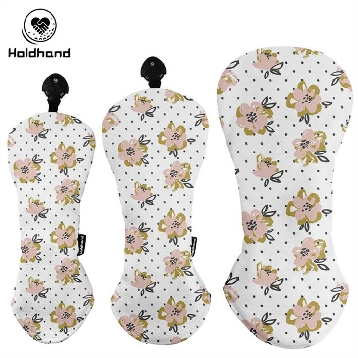 Fashion Design High Quality OEM Pattern PU Leather Driver Wood Headcovers